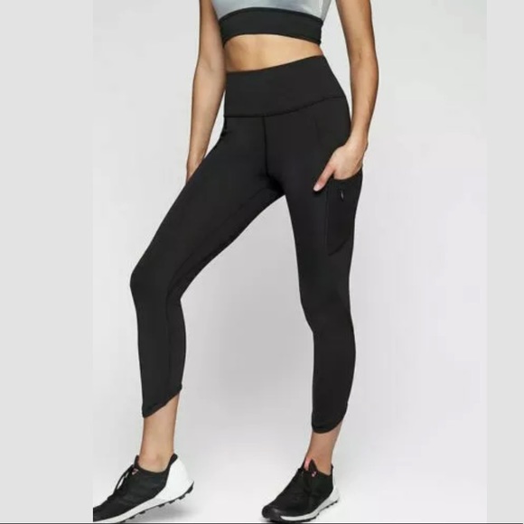 Athleta Pants - ATHLETA Up For Anything Capri Black NWT